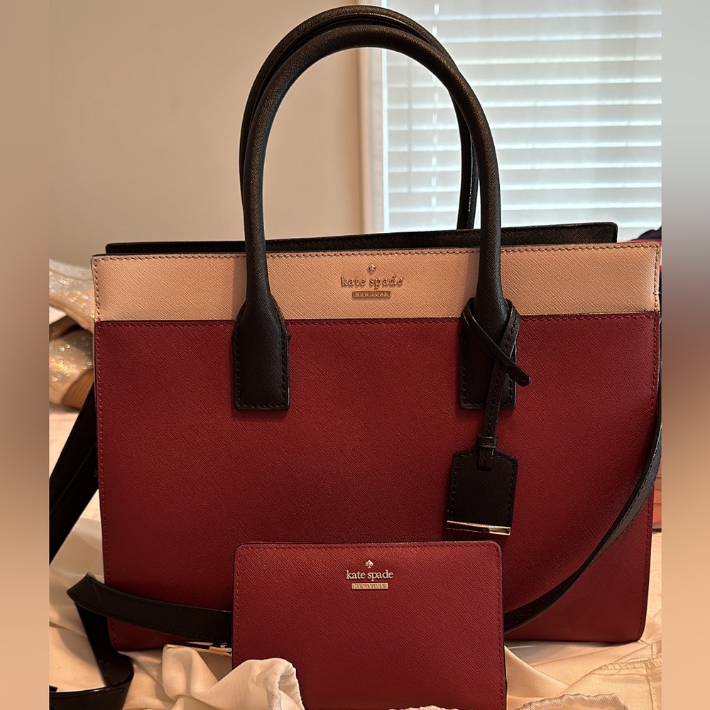 Kate Spade color block purse